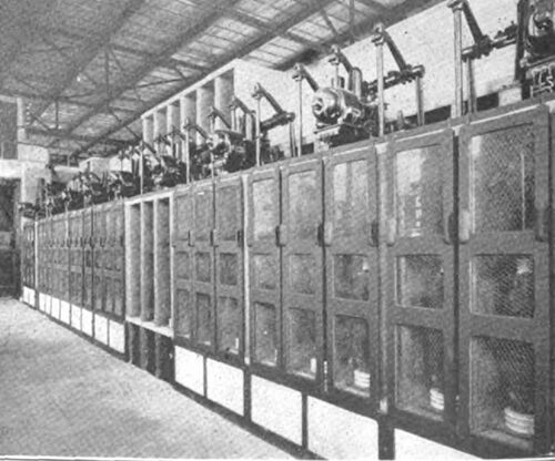 Fig. 9--Oil Switches at Terminal Station,