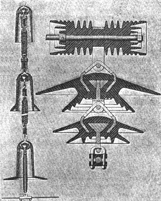 Types of graded suspension insulators.