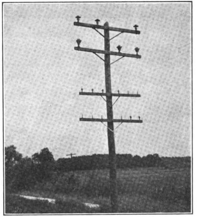 FIG. 2 � LINE CONSTRUCTION BETWEEN BLUE ISLAND STATION AND TIE-IN POINT