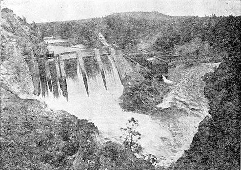 LONG LAKE PLANT OF THE WASHINGTON WATER POWER CO., 65,000 HORSE POWER CAPACITY