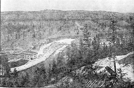 LITTLE FALLS PLANT OF THE WASHINGTON WATER POWER COMPANY, 27,000 H.P. CAPACITY