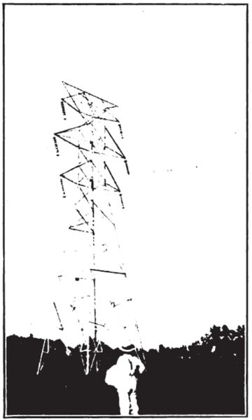 ANCHOR TOWERS ARE USED EXTENSIVELY ON THE LINES OF THE INAWASHIRO POWER COMPANY