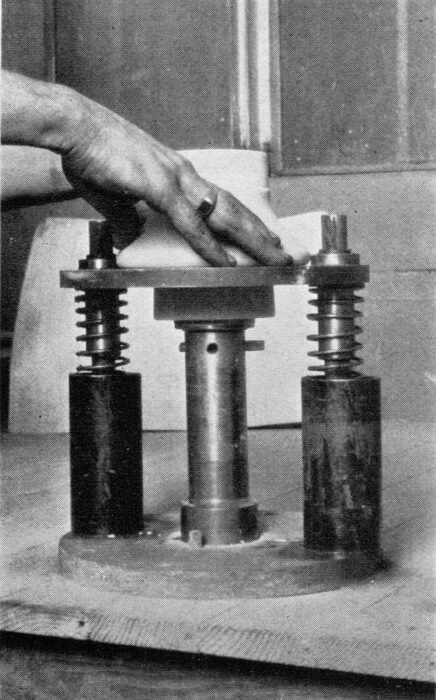 Special Trimming Machine Used to Enlarge Inside Diameter of Insulator.