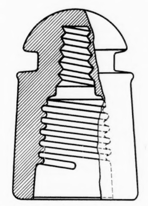 Fig. 12�Standard C. S. design for use with standard steel pin.