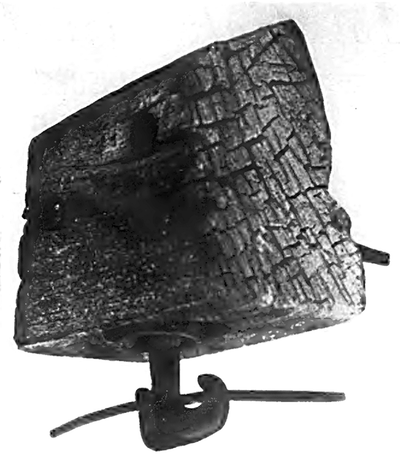 <br>Later, many of the original telegraph poles and insulators found their way into the telephone lines In the Lake Tahoe region of California and across the Nevada deserts. Some of the original poles are still in use around Stillwater, Nev. While the original hook insulator is still attached to them, the tele. Phone wires are attached to insulators on modern brackets. <br><br>Several of the hook type insulators are in use on the telephone circuits from Carson City to Glenbrook, Nev. One, in particular, is attached to a pole at the side of Transcontinental Highway U. S. No. 50, near the top of the mountain grade. This highway follows the original "pony express" trail in that section. Thus, all in one spot are found mementoes of many years of communication�close to 90 years. <br>