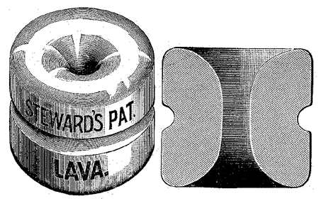STEWARD LAVA INSULATOR.