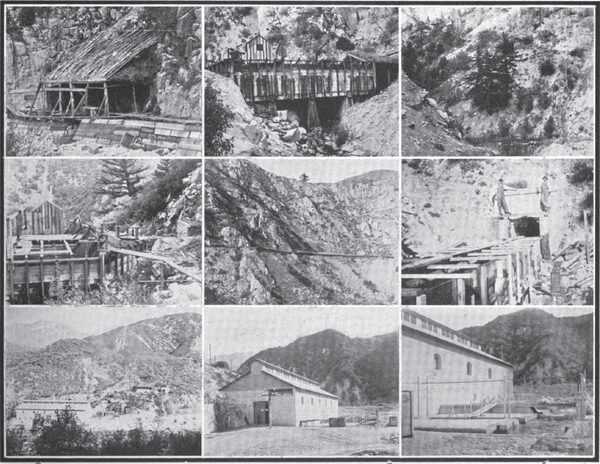 A SERIES OF VIEWS OF INTERESTING FEATURES OF SANTA ANA PLANT NO. 1