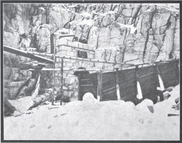 THE PORTAL OF TUNNEL NO. 1 OF SANTA ANA PLANT NO. 1