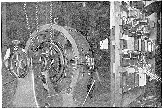 FIG. 8. � SYNCHRONOUS MOTOR, BASEMENT PONEMAH MILLS.