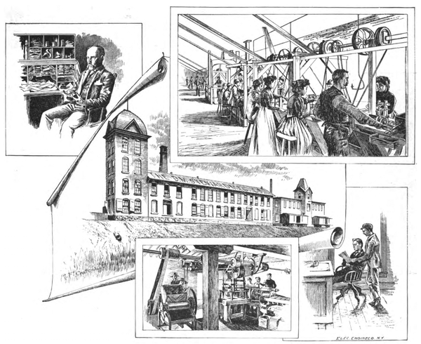 VIEWS AT THE FACTORY OF D. M. STEWART & CO., CHATTANOOGA, TENN.