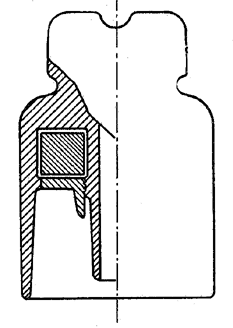 COMBINED PUPIN COIL AND INSULATOR.