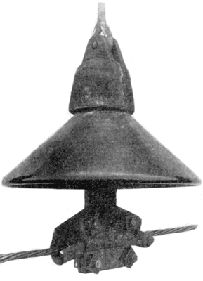 FIG. 1 - UNIT OF SUSPENDED INSULATOR.
