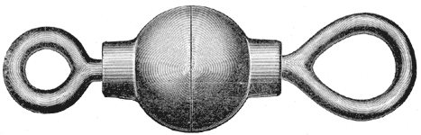 FIGS. 1 AND 2. � OVERHEAD TROLLEY LINE AND STRAIN INSULATORS.