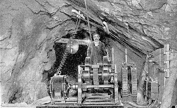 FIG. 11. - MINING HOIST.