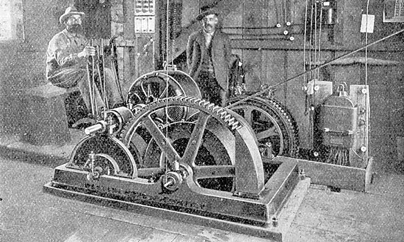 FIG. 14. - TYPE OF MINING HOIST.