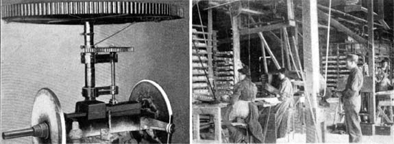 SCENES IN THE MAKING OF PORCELAIN AND CLAY INSULATORS.