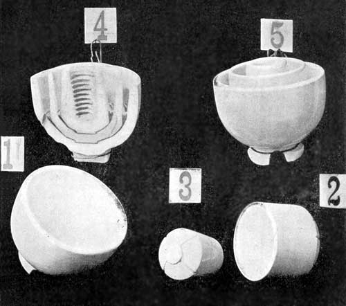 FIG. 10 - GLAZED FILLED INSULATORS.