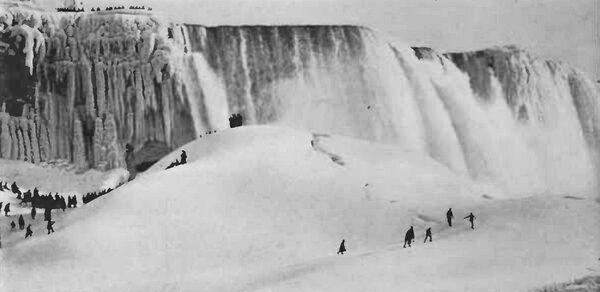WINTER AT THE FALLS.