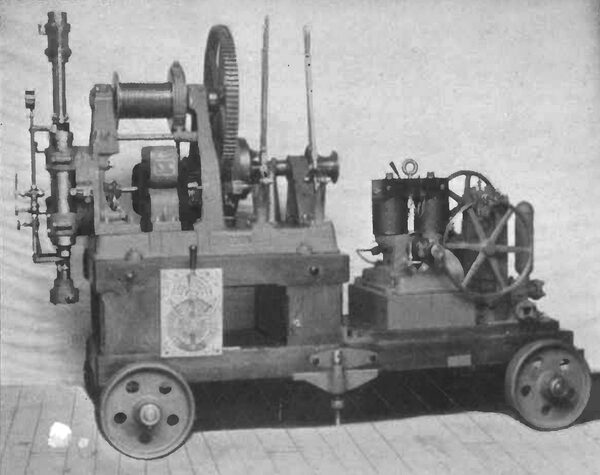 AN ELECTRIC DIAMOND DRILL FOR PROSPECTING WORK.