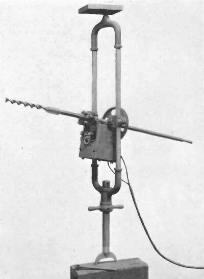 AN ELECTRIC ROTARY COAL DRILL.