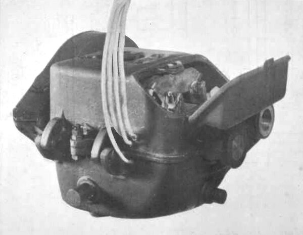 A TYPICAL ELECTRIC STREET CAR MOTOR. 25 HORSE-POWER.