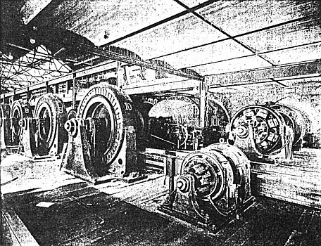 FIG. 5. � VIEW OF INTERIOR OF POWER HOUSE.