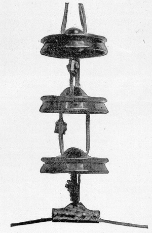 FIGS. 3 - SUSPENSION INSULATOR ASSEMBLED.