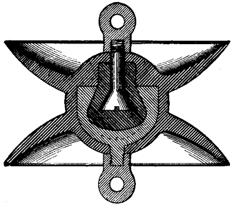 FIG. 2 � STRAIN INSULATOR WITH PLAIN DISKS.