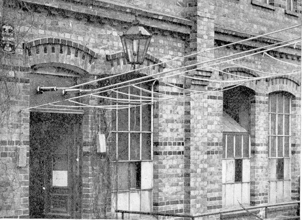 FIG. 3. -- WIRES ENTERING BUILDING.