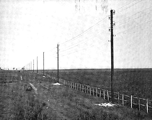 FIG 16 -- THE TRANSMISSION LINE.