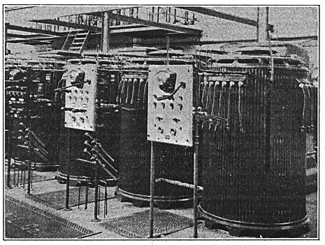 FIG. 15. � SERIES ARC LIGHT TRANSFORMERS IN WATERBURY SUB-STATION NO. 1