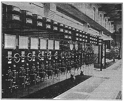 FIG. 7. � SWITCHBOARD, WATERBURY SUB-STATION NO. 1.