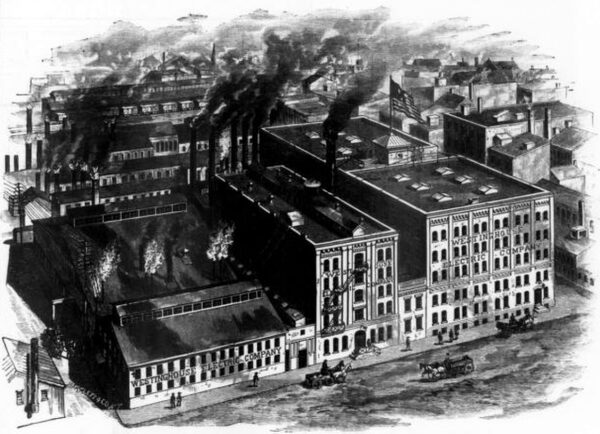 THE FACTORIES OF THE WESTINGHOUSE ELECTRIC COMPANY, PITTSBURGH, PA.