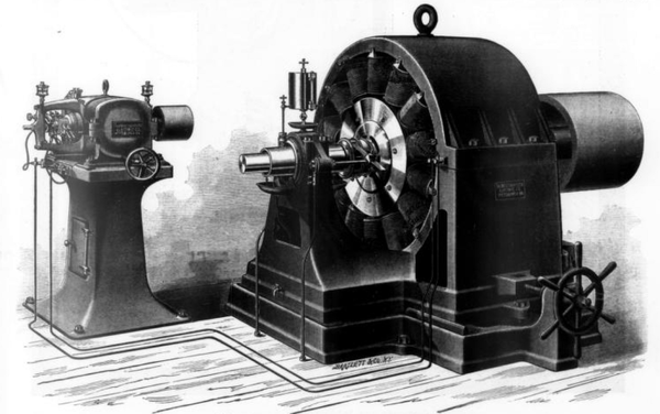 WESTINGHOUSE DYNAMOE WITH EXCITER.