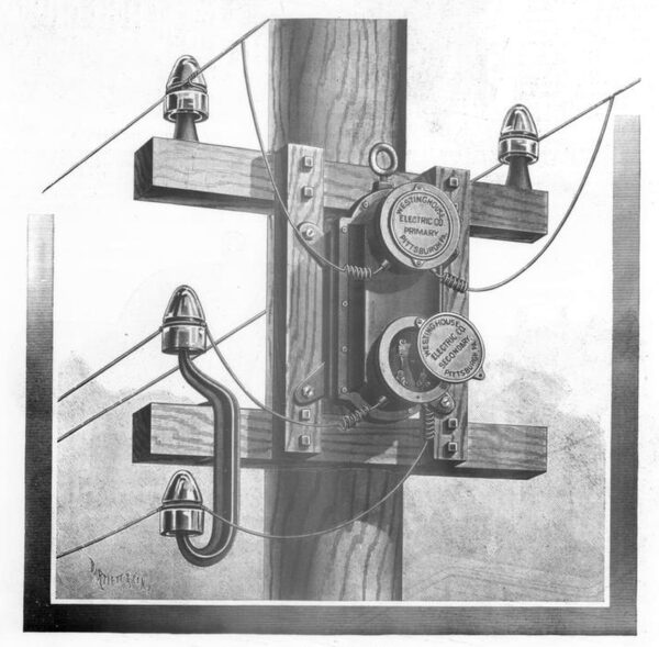 CONVERTER WITH DIRECT SERVICE WIRES.