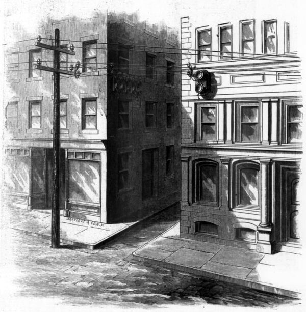 CONVERTERS ON BUILDING.