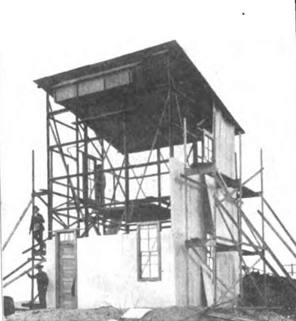 FIG. 10. PORTABLE SUB-STATION OF JOPLIN PLANT.