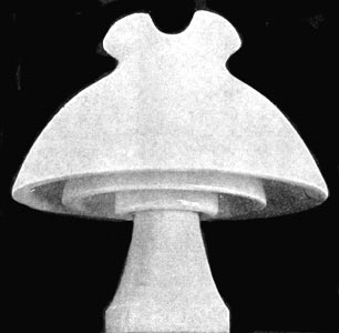 FIG. 2. � THREE-PART CHINA INSULATOR.