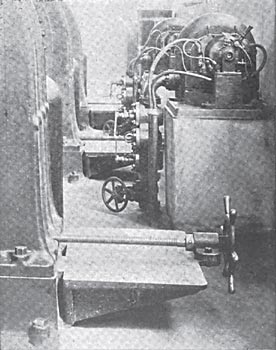 THE EXCITER SETS � SHOWING THE STRAINERS.