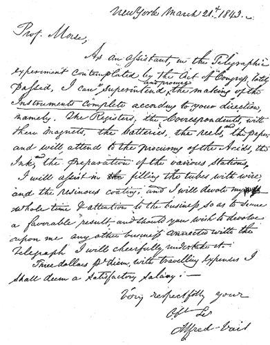 (Reduced from the original in the possession of T. C. Martin.)