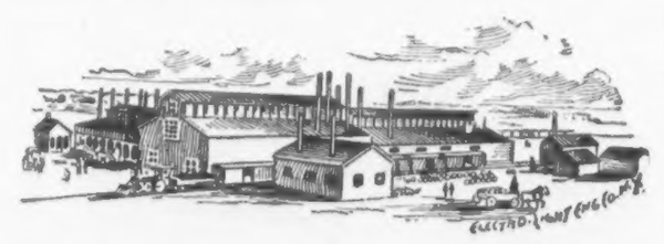 MUNCIE NAIL AND IRON CO. MANUFACTORY.