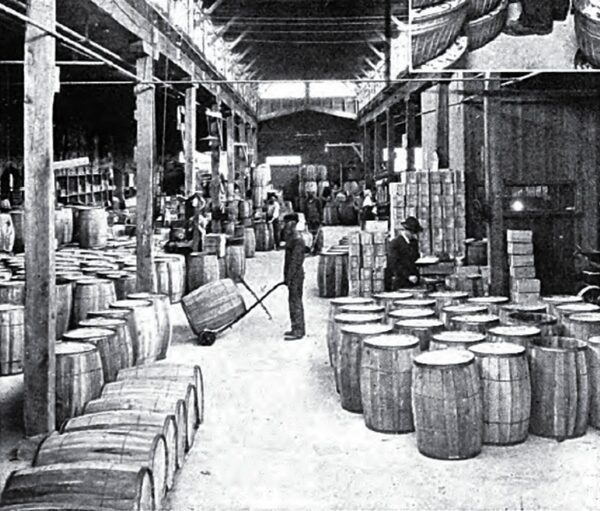 The Ware Is Packed in New Sound Barrels, Boxes, or Cartons, with Protecting Layers of Wood Shavings.