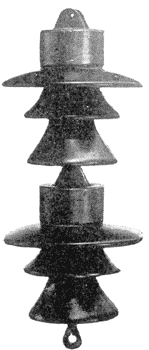 INSULATOR FOR HIGH POTENTIALS.