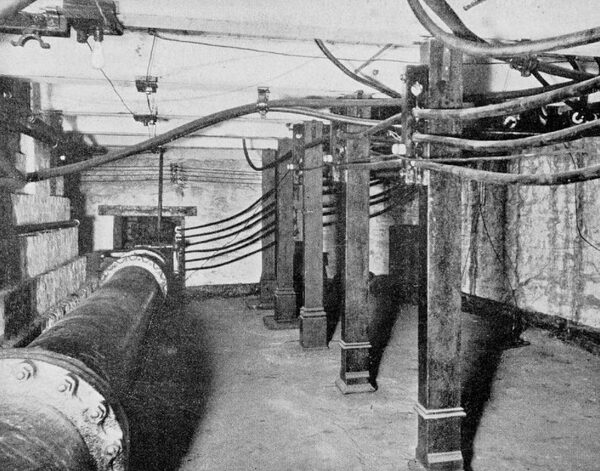 THREE-PHASE  CIRCUITS  FROM  THE  STEP-DOWN  TRANSFORMERS  TO  THE  ROTARY  CONVERTERS.
