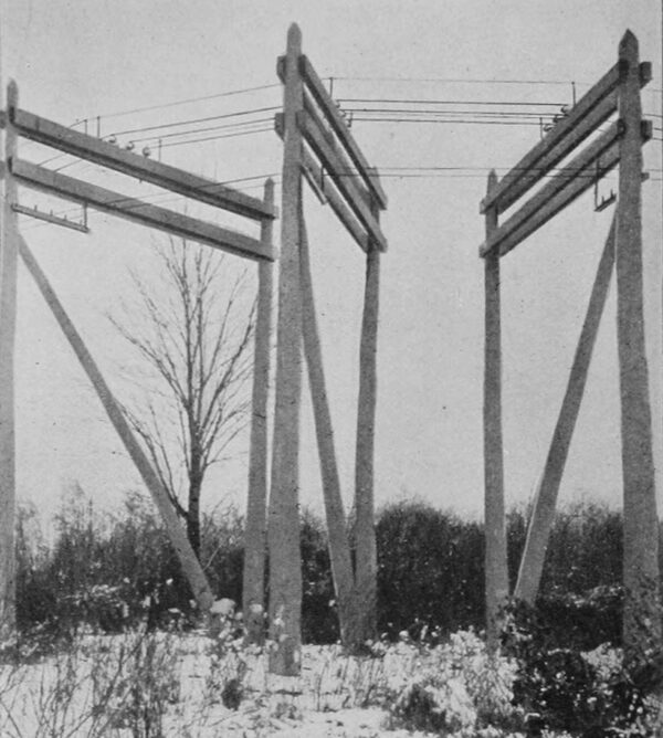 TURNING  A  CORNER  IN  THE  NIAGAR A.-BUFFALO  TRANSMISSION  LINE.