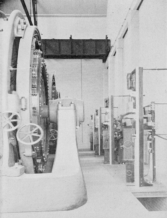 DIRECT-CURRENT  SIDE  OF  THE  ROTARY  CONVERTERS  AND  THE  LOW-TENSION  SWITCHBOARDS.