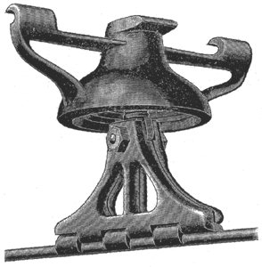 TROLLEY WIRE HANGER.