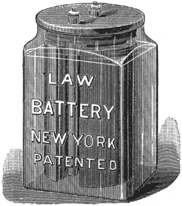 FIG. 1. � LAW BATTERY.