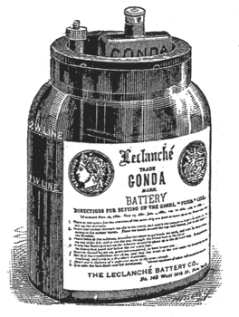 FIG. 11. � LECLANCHE PRISM BATTERY.