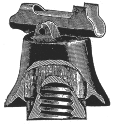 TROLLEY WIRE INSULATOR.